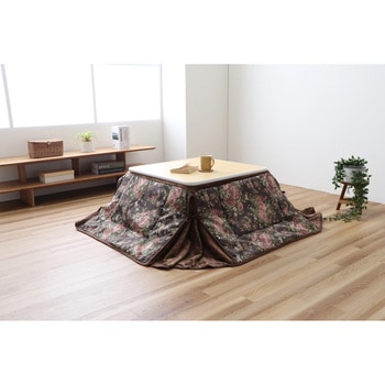 ジャカード織省スペースこたつ掛布団 ファミリー・ライフ