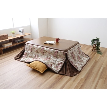 ジャカード織省スペースこたつ掛布団 ファミリー・ライフ