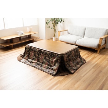 ジャカード織省スペースこたつ掛布団 ファミリー・ライフ