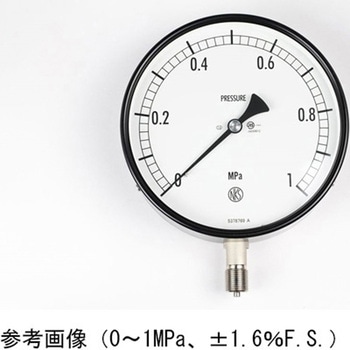 普通形圧力計(Φ150)立形A枠 AG10-133シリーズ 長野計器