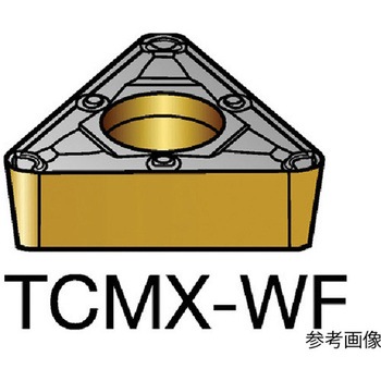 コロターン107 旋削用ポジチップ 1セット(10個入) TCMX090204WFシリーズ サンドビック