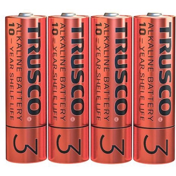 アルカリ乾電池10年 TLRシリーズ TRUSCO