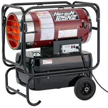 熱風オイルヒーター ホットガン HG125N3 静岡製機