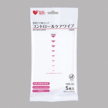 PHコントロールケアワイプ5枚入 オオサキメディカル