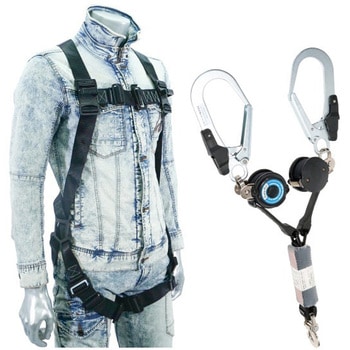 ハーネス ランヤードセット JEFCOM(ジェフコム)