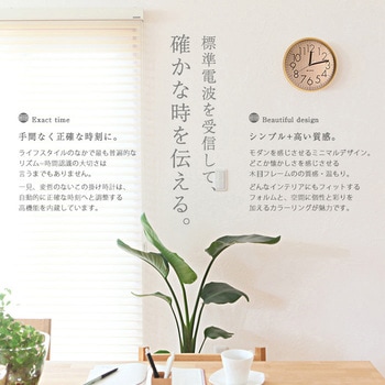 電波時計 壁掛け時計 SIS