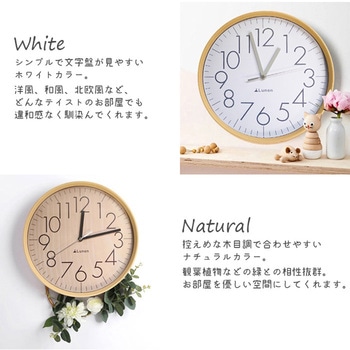 電波時計 壁掛け時計 SIS