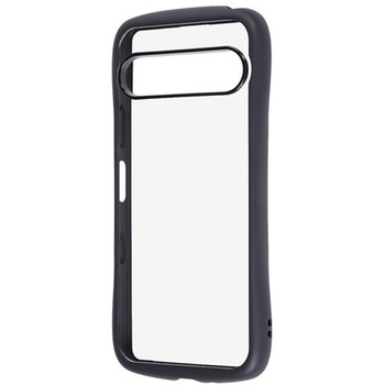 Xperia 10 VII / Puffull 耐衝撃 バンパー ハイブリッドケース / ブラック レイ・アウト