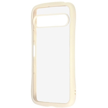 Xperia 10 VII / Puffull 耐衝撃 バンパー ハイブリッドケース / ミルクホワイト レイ・アウト