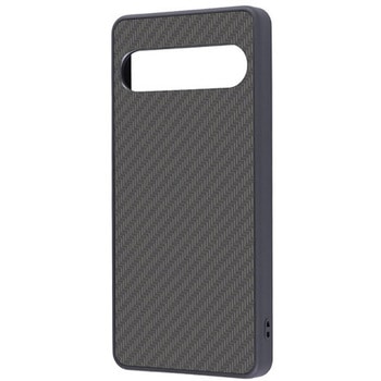 Xperia 10 VII / maru Pietra 耐衝撃 バンパー ハイブリッドケース / カーボンブラック レイ・アウト