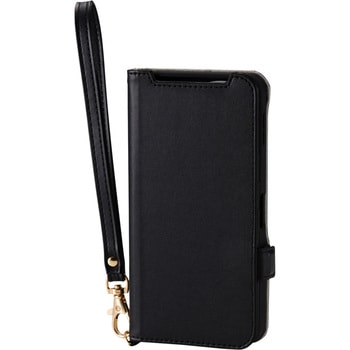 AQUOS sense10 ( SH-53F ) ケース 手帳型 カバー マグネット フラップ 衝撃吸収 スタンド機能付 ハンドストラップ付 エレコム