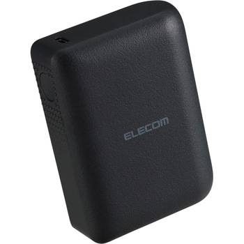 モバイルバッテリー 10000mAh USB-C/USB-A 両面挿し パススルー充電 振動通知 インクルーシブデザイン エレコム