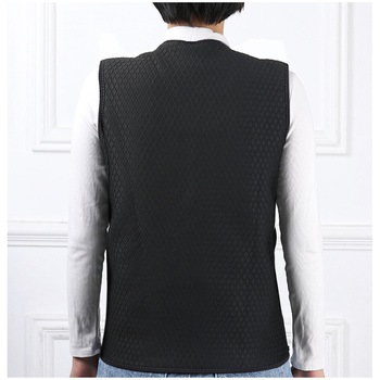 発熱ヒーターベスト(ACアダプター+モバイルバッテリー付き) ファミリー・ライフ