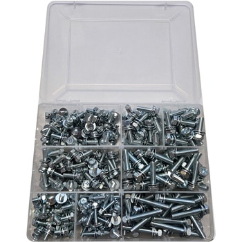 ねじセット(六角アプセットP-3)(三価クロメート) 八幡ねじ