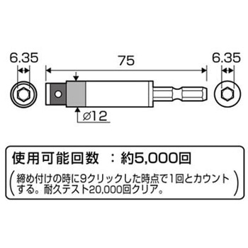 トルクアダプター EA723KTシリーズ エスコ