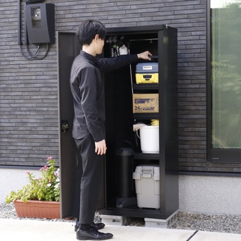 扉式収納庫 11段階調節可能ハーフ棚板付き グリーンライフ