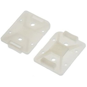 結束バンドベース TY 長さ 32mm 幅 25 mm ナイロン 66 ナチュラル 1袋 100個入 ヘラマンタイトン(タイトン)