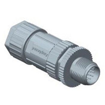 丸型コネクタ 5極 M12 ケーブルマウント 1袋 10個入 AMPHENOL
