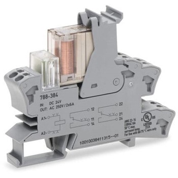 セーフティリレー 24 V dc 安全接点2 ワゴジャパン