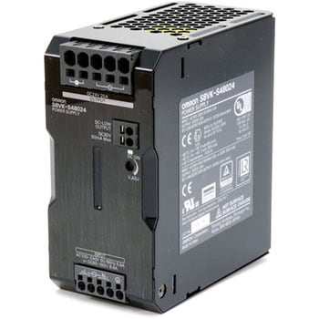 S8VK-S48024 スイッチングパワーサプライ S8VK-S オムロン(omron) カバー付き DC24V  入力電圧範囲(許容)AC85～264/DC90～350V 480W 20A 1個 - 【通販モノタロウ】