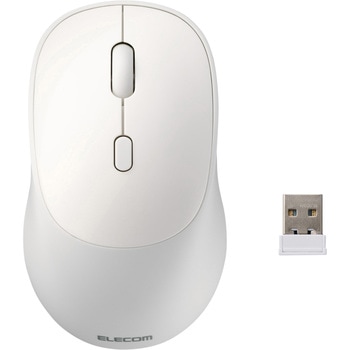 マウス Bluetooth  無線2.4GHz両対応 静音 ワイヤレス 4ボタン Mサイズ Windows Mac iPad 対応 OSMOD エレコム