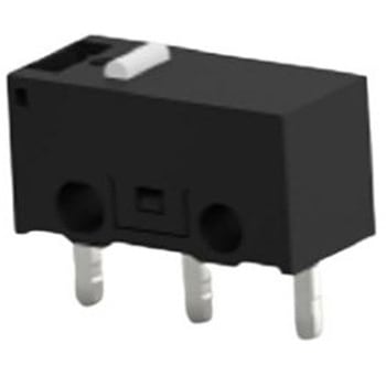 スナップ式マイクロスイッチ プランジャーピン PCB 1袋 5個入 TE Connectivity Japan(旧:TYCOELECTRONICS(タイコエレクトロニクス))