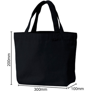 トートバッグ ミニ ブラック Printstar(トムス)