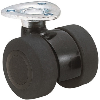 TE40 双輪キャスター Φ40 自在 プレート式 TE40シリーズ 東海キャスター