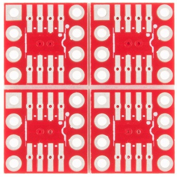 SOIC TO DIP ADAPTER 8PIN1=4PCS SPARKFUN