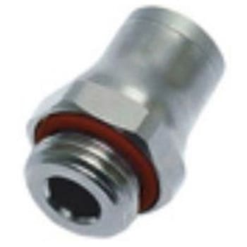 エア継手 コネクタA：M6 コネクタB：プッシュイン4 mm チューブねじ込み 1袋 10個入 Legris(レグリ)