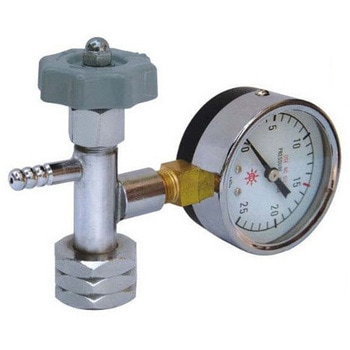 吸入バルブ 圧力計付 阪口製作所