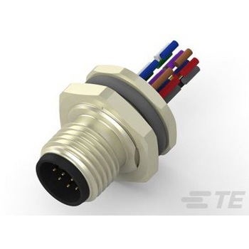 丸型コネクタ 12極 M12 パネルマウント - TE Connectivity Japan(旧:TYCOELECTRONICS(タイコエレクトロニクス))