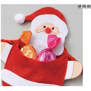 フェルトガーランド【クリスマス ディスプレイ 店舗装飾】145cm 28-104シリーズ アズワン