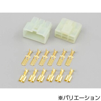 96175 コネクターセット 250ガタ 6キョク 1セット DAYTONA(デイトナ) 【通販モノタロウ】