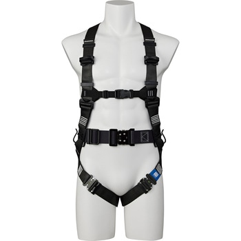 軽量フルハーネス「タフライト」ワンタッチバックル【本体のみ】背中X型 腿V型 谷沢製作所