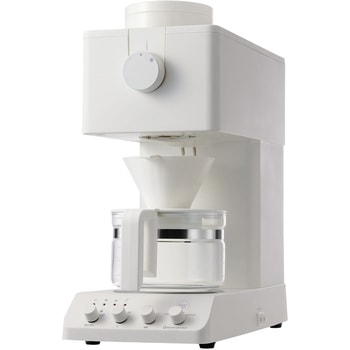 全自動コーヒーメーカー ブラック色 容量最大450(3カップ)mL ツインバード