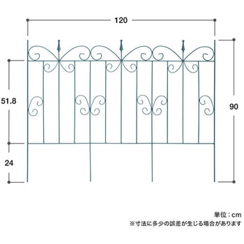 フラワートレリス パピヨン 120×90cm タカショー