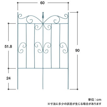 フラワートレリス パピヨン 60×90cm タカショー