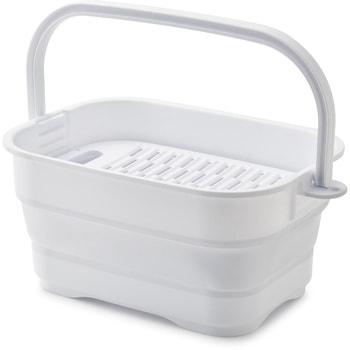 折りたためるつけ置き洗いバケツ NEO フタ・洗濯板付き 伊勢藤