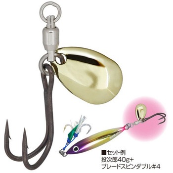 BL-02 ブレードスピンダブル OWNER(オーナーばり)