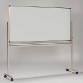 キャスター付き回転ナノホワイトボード 青井黒板