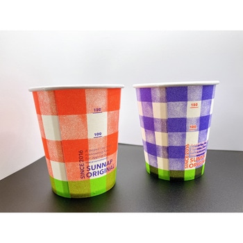 FMX ギンガムペーパーカップ サンナップ