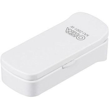 ハンディシーラー 白 熱で密封 食品保存 マグネット付 オーム電機