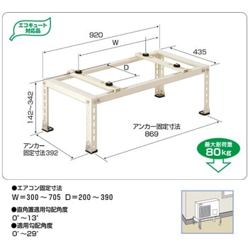 エアコン架台 バクマ工業