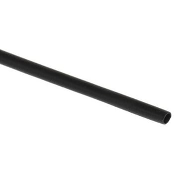 熱収縮チューブ 収縮前 1.5mm 収縮後 0.5mm 黒 1袋 10個入 ヘラマンタイトン(タイトン)