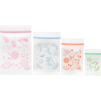 ミニパック お花と動物柄 4サイズ 各20枚 ヒラカワ