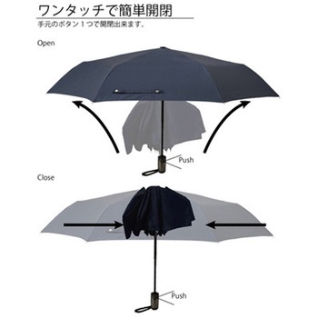 Outdoor Products 無地自動開閉折傘 54cm 10002505シリーズ 丸十コーポレーション