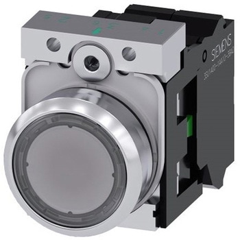 Pushbutton illuminated 22 mm round m SIEMENS
