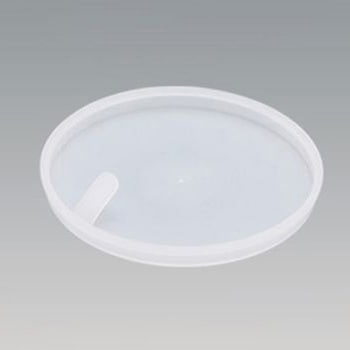 広口ポリ容器(中蓋付)Φ99x120mm/610mL EA508AM-77シリーズ エスコ