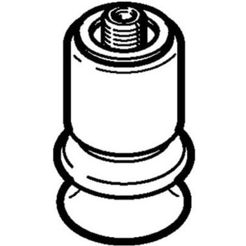 真空パッド ベローズ 10mm PUR Festo